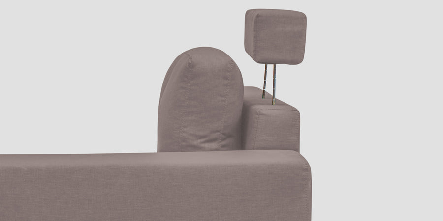 Betty Fabric 6 Seater Lhs Corner Sofa In Almond Beige Colour - Febonic Living