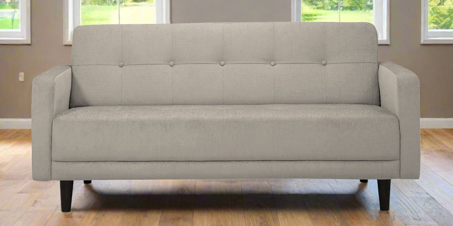 Noha Fabric 2 Seater Sofa In Ash Grey Colour - Febonic Living