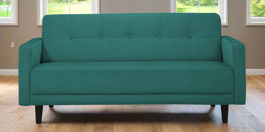 Noha Fabric 2 Seater Sofa In Sea Green Colour - Febonic Living