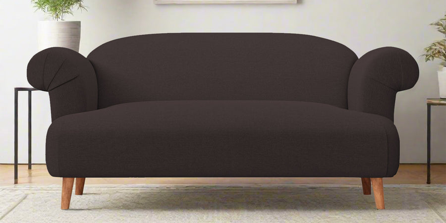 Barber Fabric 2 Seater Sofa In Pebble Brown Colour - Febonic Living