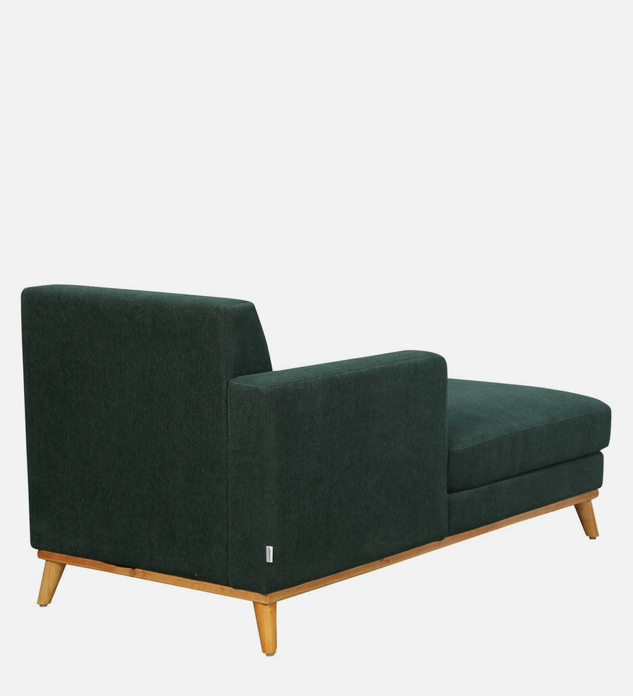 Ethos Fabric Lhs Chaise Lounger In Green Colour - Febonic Living