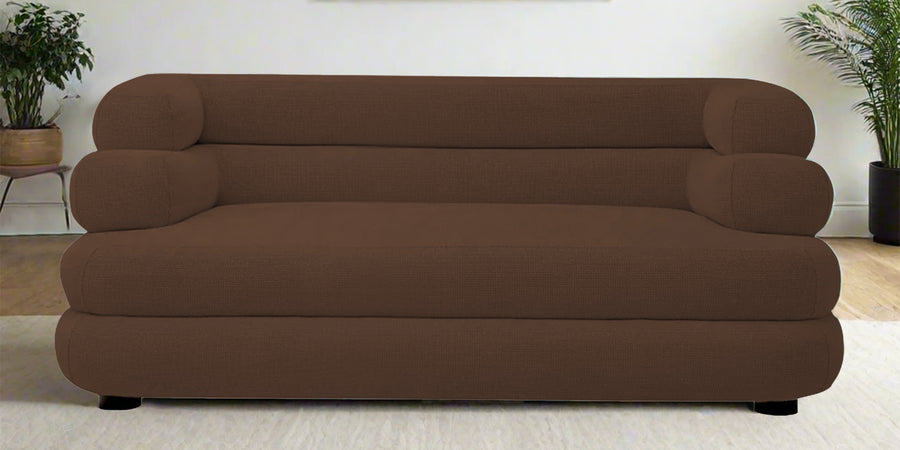 Wener Fabric 2 Seater Sofa In Ash Brown Colour - Febonic Living