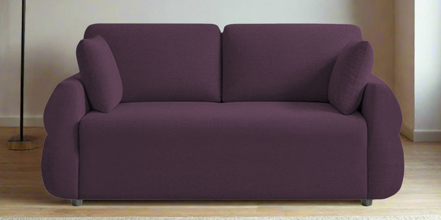 Jack Fabric 2 Seater Sofa In Greek Purple Colour - Febonic Living