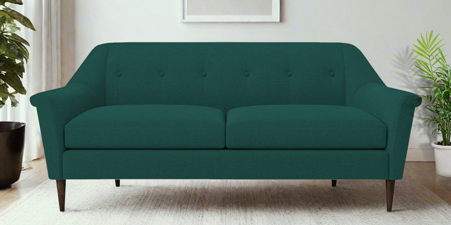 Homer Fabric 3 Seater Sofa In Sage Green Colour - Febonic Living