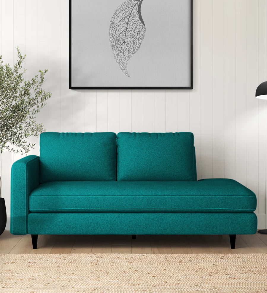 Alitza  RHS Fabric Chaise Lounger - Sea Green by Febonic Living