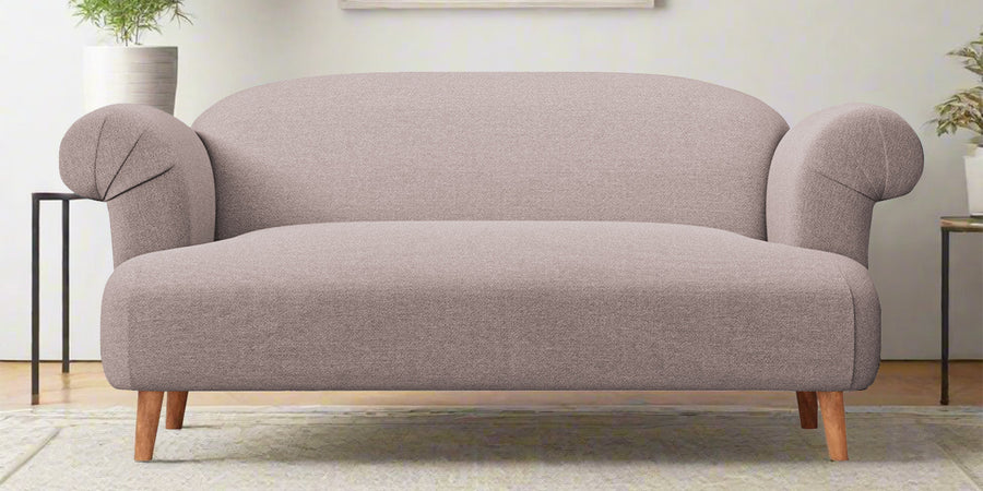 Barber Fabric 2 Seater Sofa In Almond Beige Colour - Febonic Living