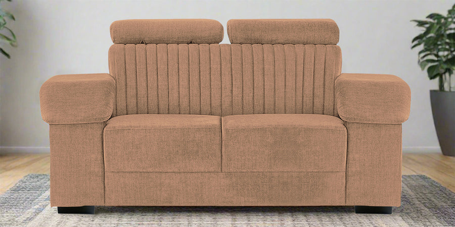 Draco Fabric 2 Seater Sofa In Cosmic Beige Colour - Febonic Living