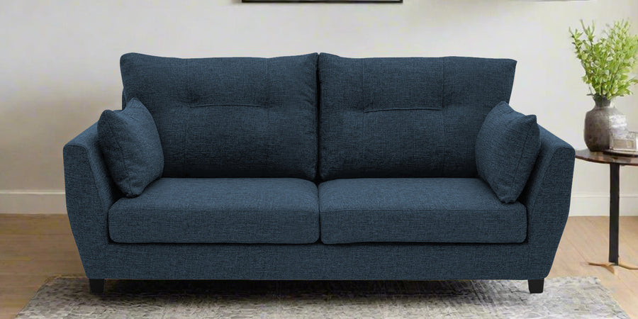 Mario Fabric 2 Seater Sofa In Light Blue Colour - Febonic Living