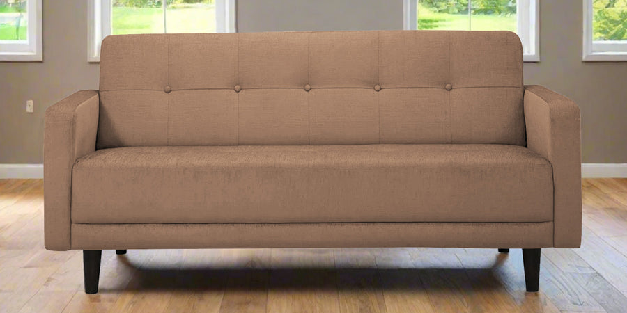 Noha Fabric 2 Seater Sofa In Cosmic Beige Colour - Febonic Living