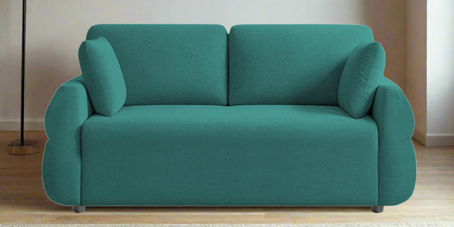 Jack Fabric 2 Seater Sofa In Sea Green Colour - Febonic Living