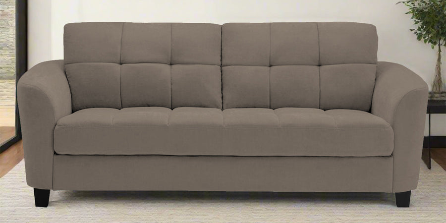 Mulan Fabric 2 Seater Sofa In Hazel Beige Colour - Febonic Living