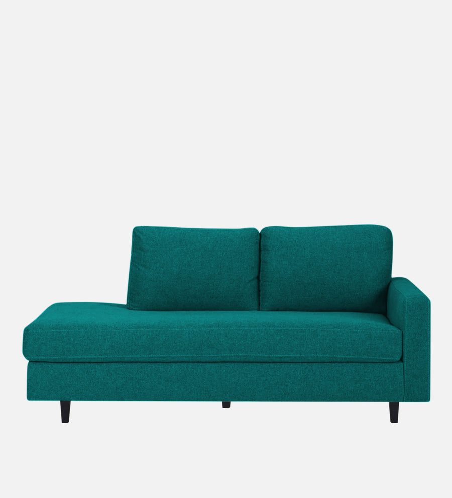 Alitza Fabric Lhs Chaise Lounger In Sea Green Colour - Febonic Living