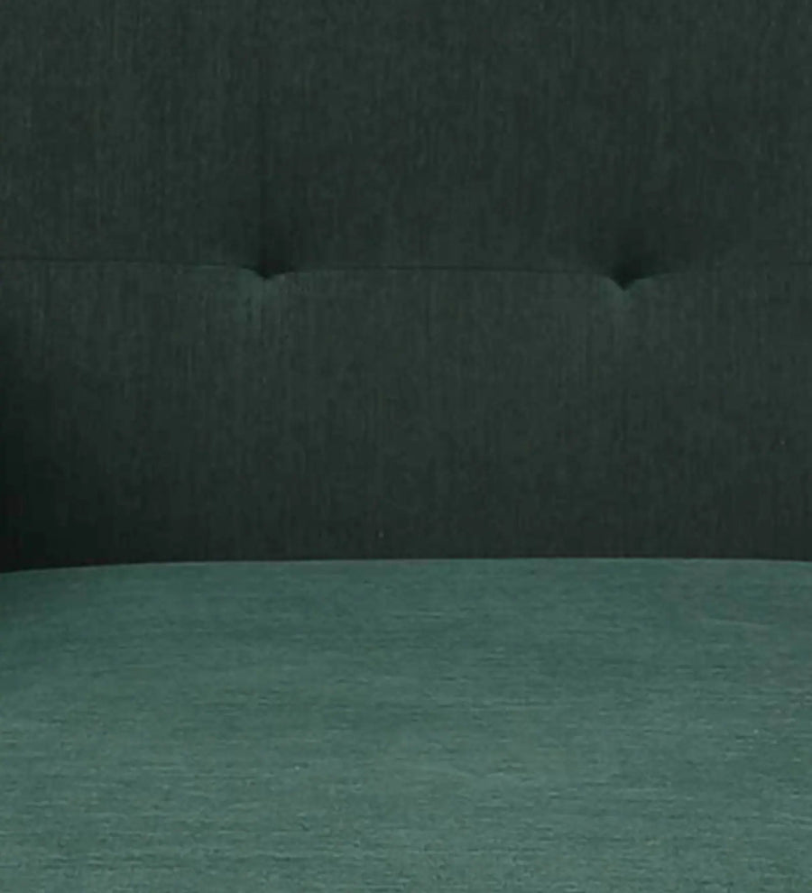 Ethos Fabric Lhs Chaise Lounger In Green Colour - Febonic Living