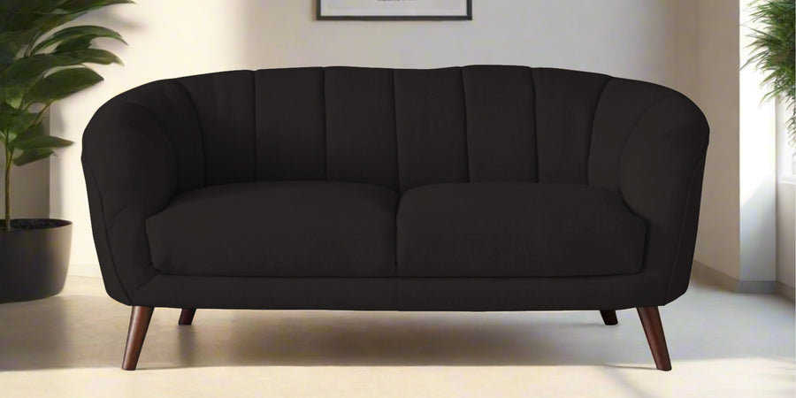 Benjamin Fabric 2 Seater Sofa In Cara Brown Colour - Febonic Living