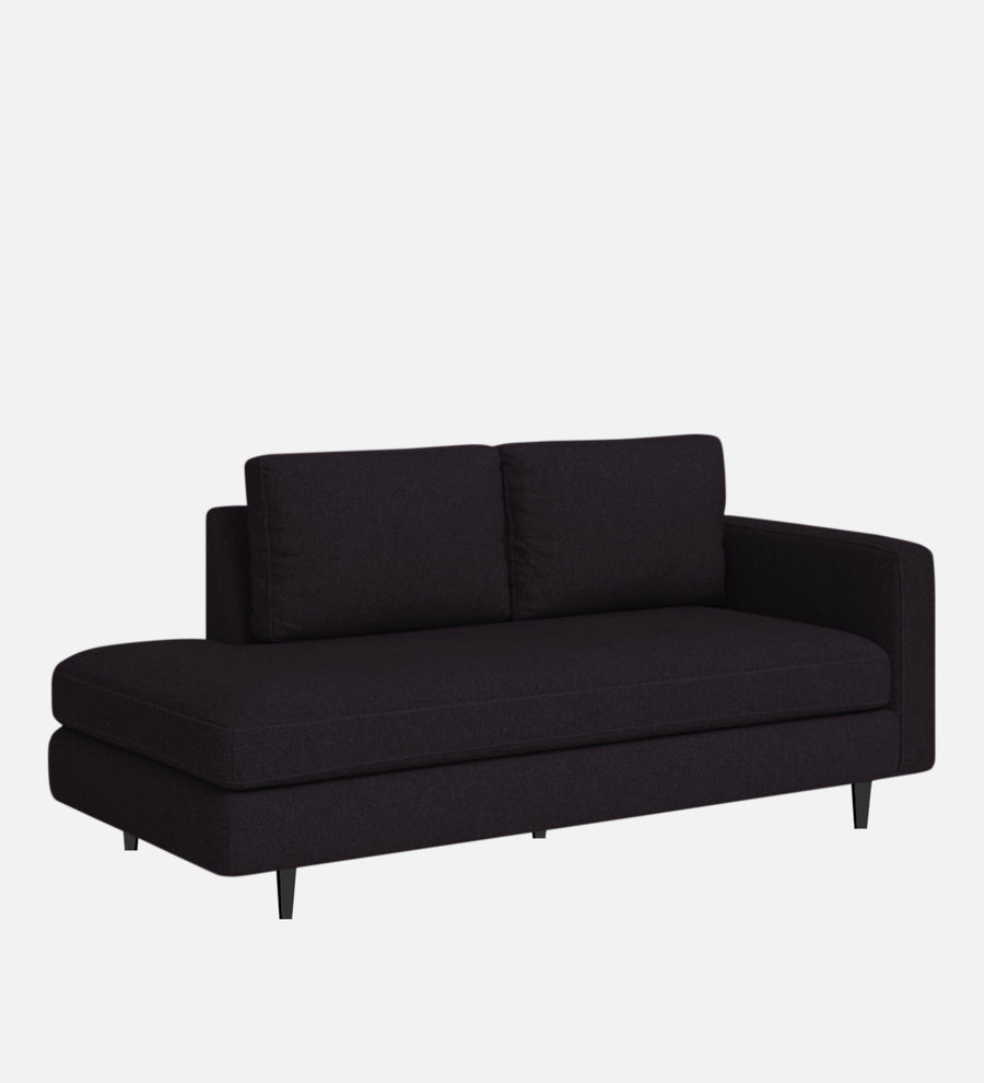 Alitza Fabric Lhs Chaise Lounger In Cara Brown Colour - Febonic Living