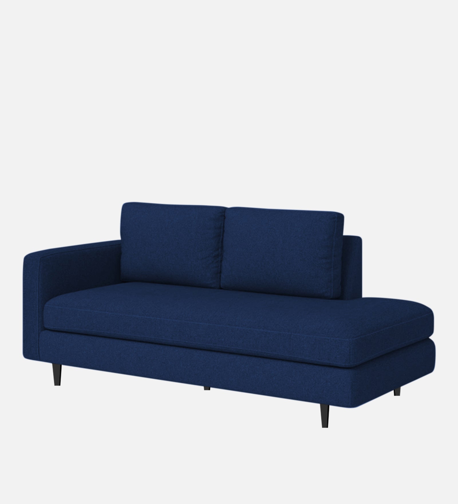 Alitza Fabric RHS Chaise Lounger in Royal Blue Colour