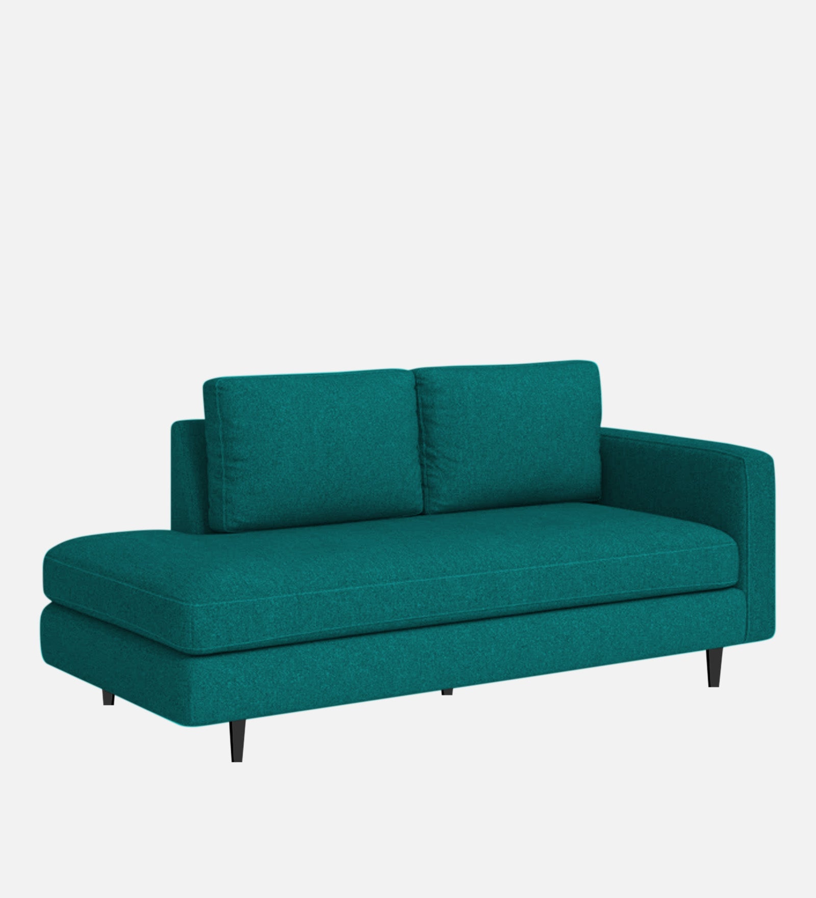 Alitza Fabric LHS Chaise Lounger in Sea Green Colour