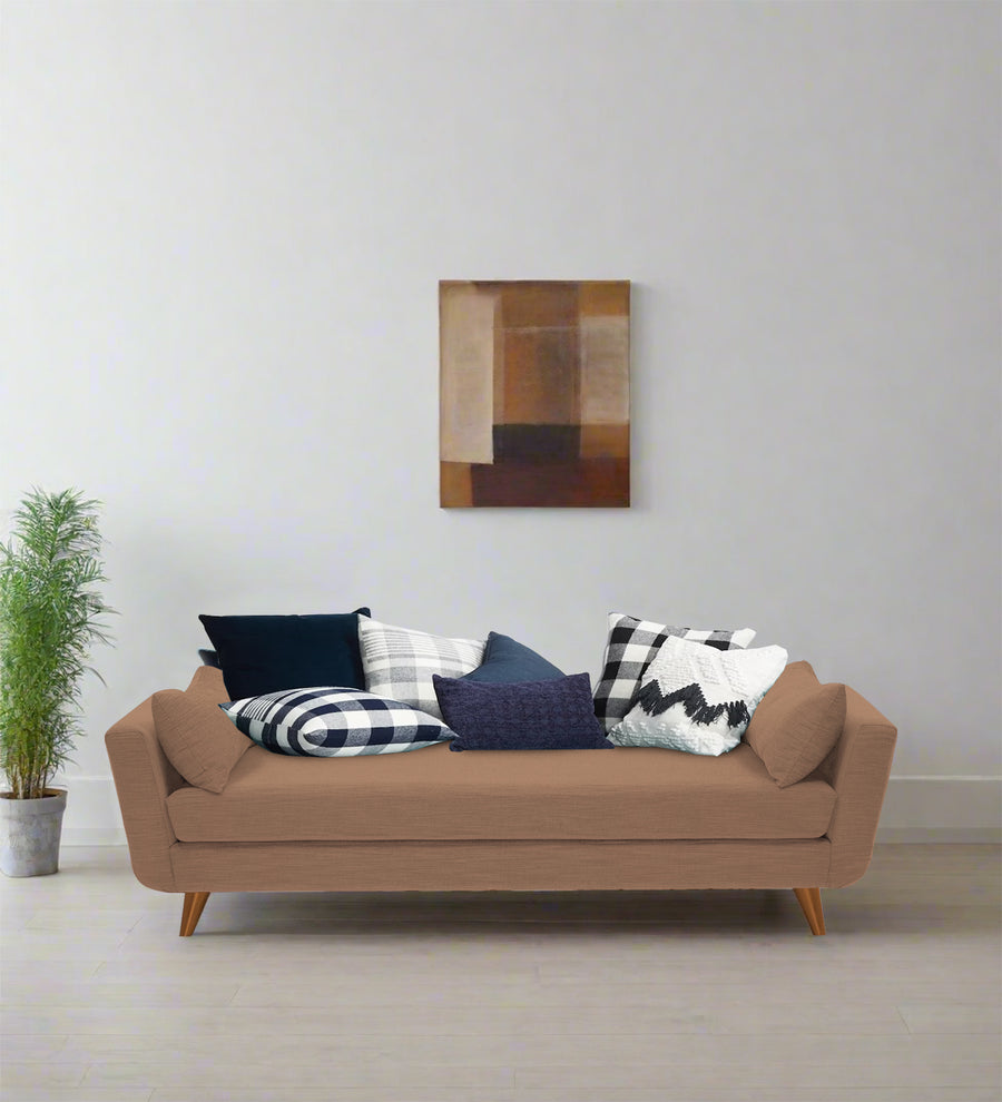 Jasmin Fabric Chaise Lounger - Cosmic Beige by Febonic Living