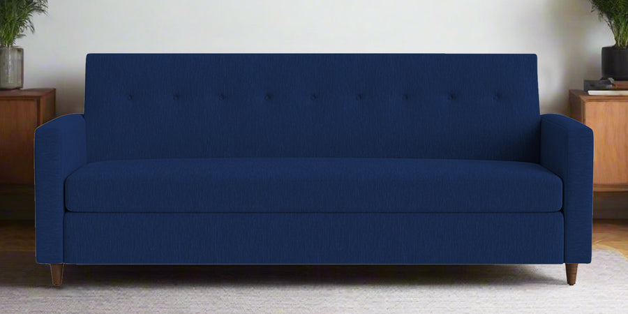 Timon Fabric 2 Seater Sofa In Royal Blue Colour - Febonic Living