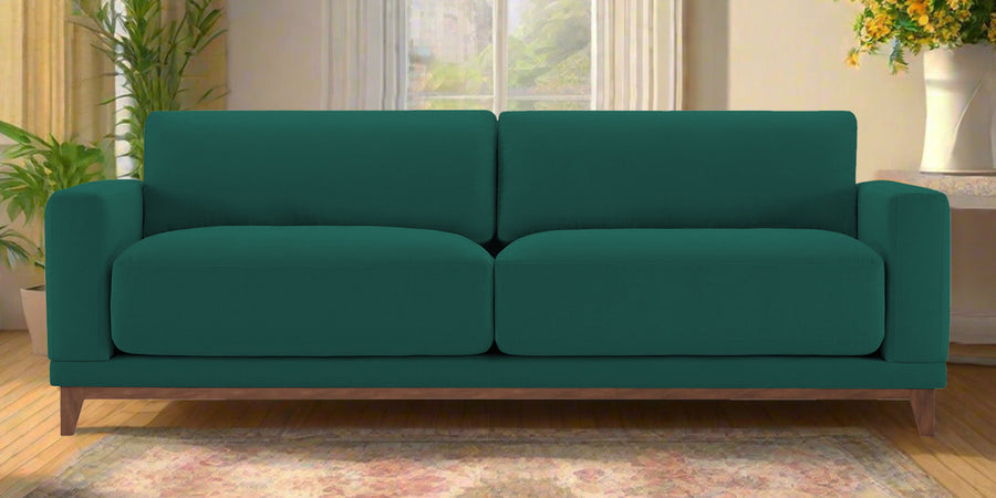 Esha Fabric 3 Seater Sofa In Sage Green Colour - Febonic Living