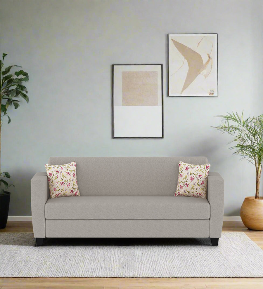 Gozi 3 Seater Fabric Sofa - Ash Grey by Febonic Living