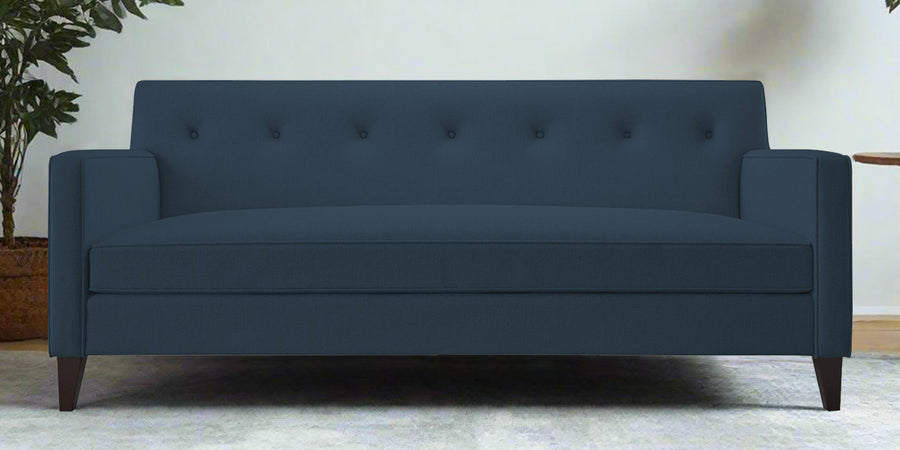 Miller Fabric 3 Seater Sofa In Light Blue Colour - Febonic Living
