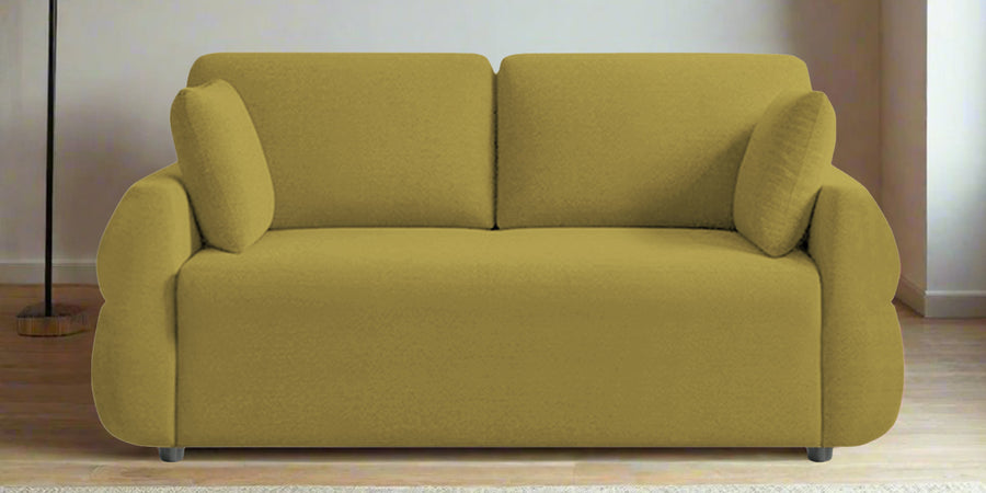 Jack Fabric 2 Seater Sofa In Parrot Green Colour - Febonic Living