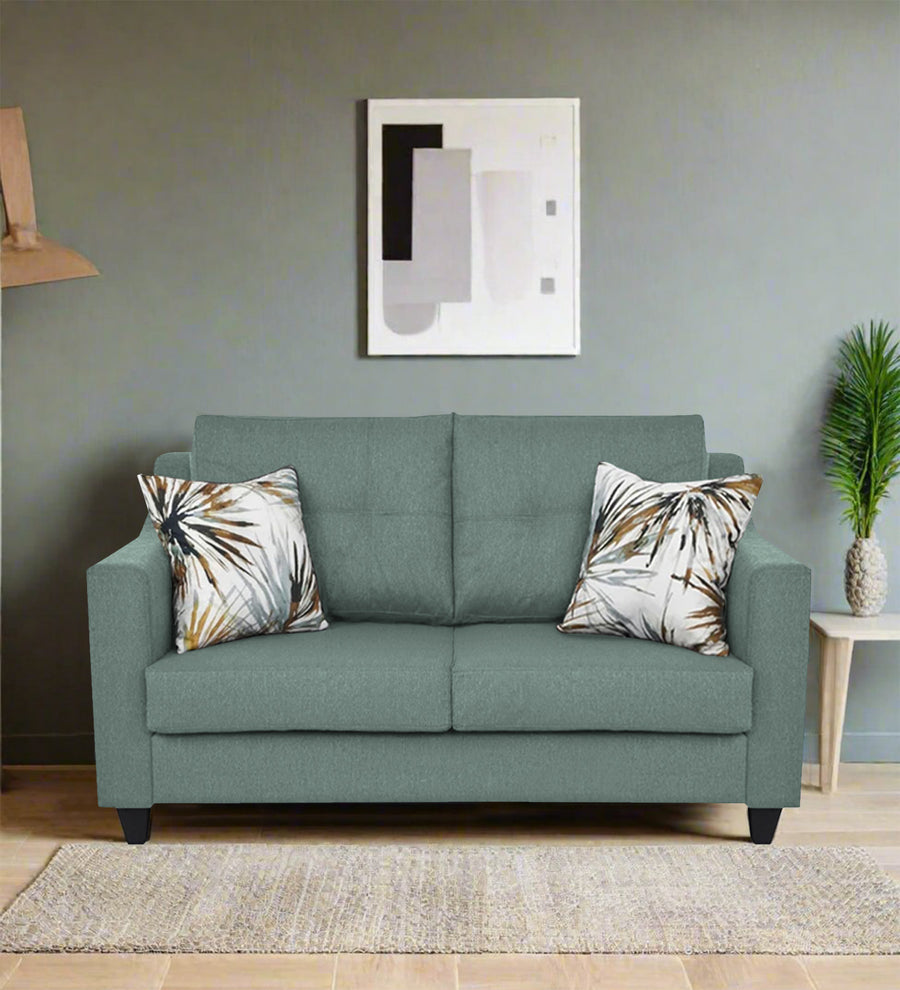 Welly  2 Seater Fabric Sofa - Suka Blue by Febonic Living
