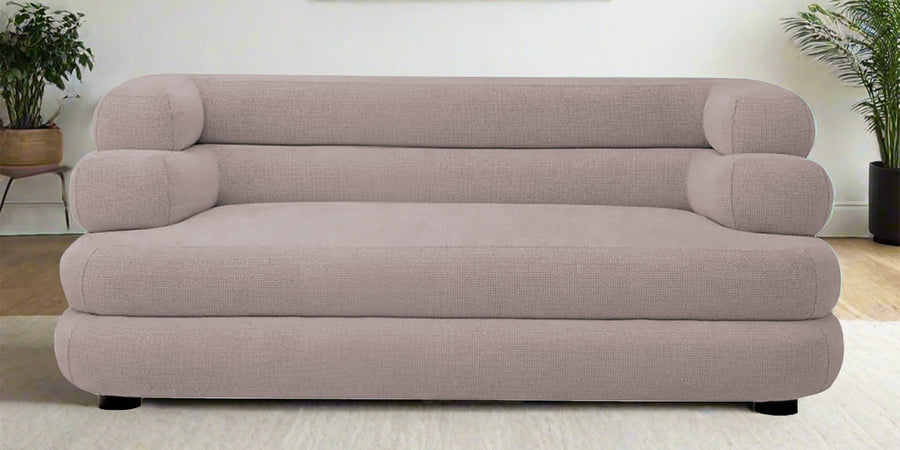 Wener Fabric 2 Seater Sofa In Almond Beige Colour - Febonic Living