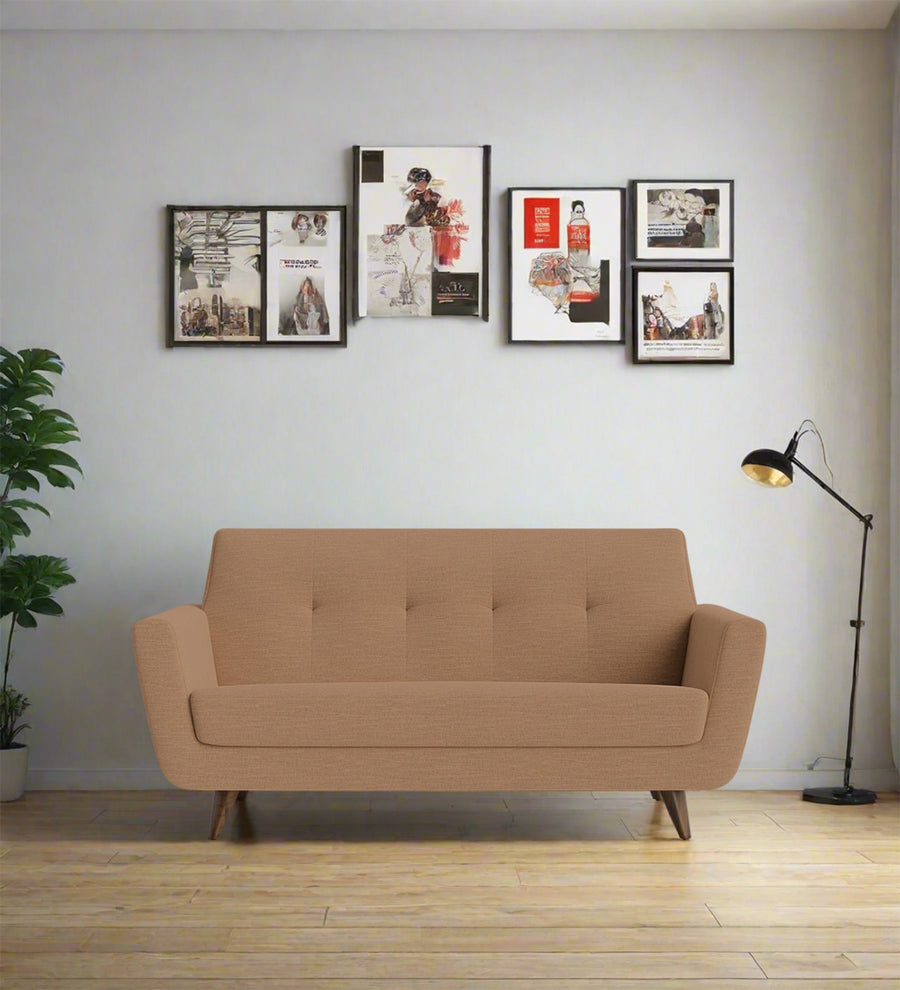 Jasmin  2 Seater Fabric Sofa - Cosmic Beige by Febonic Living