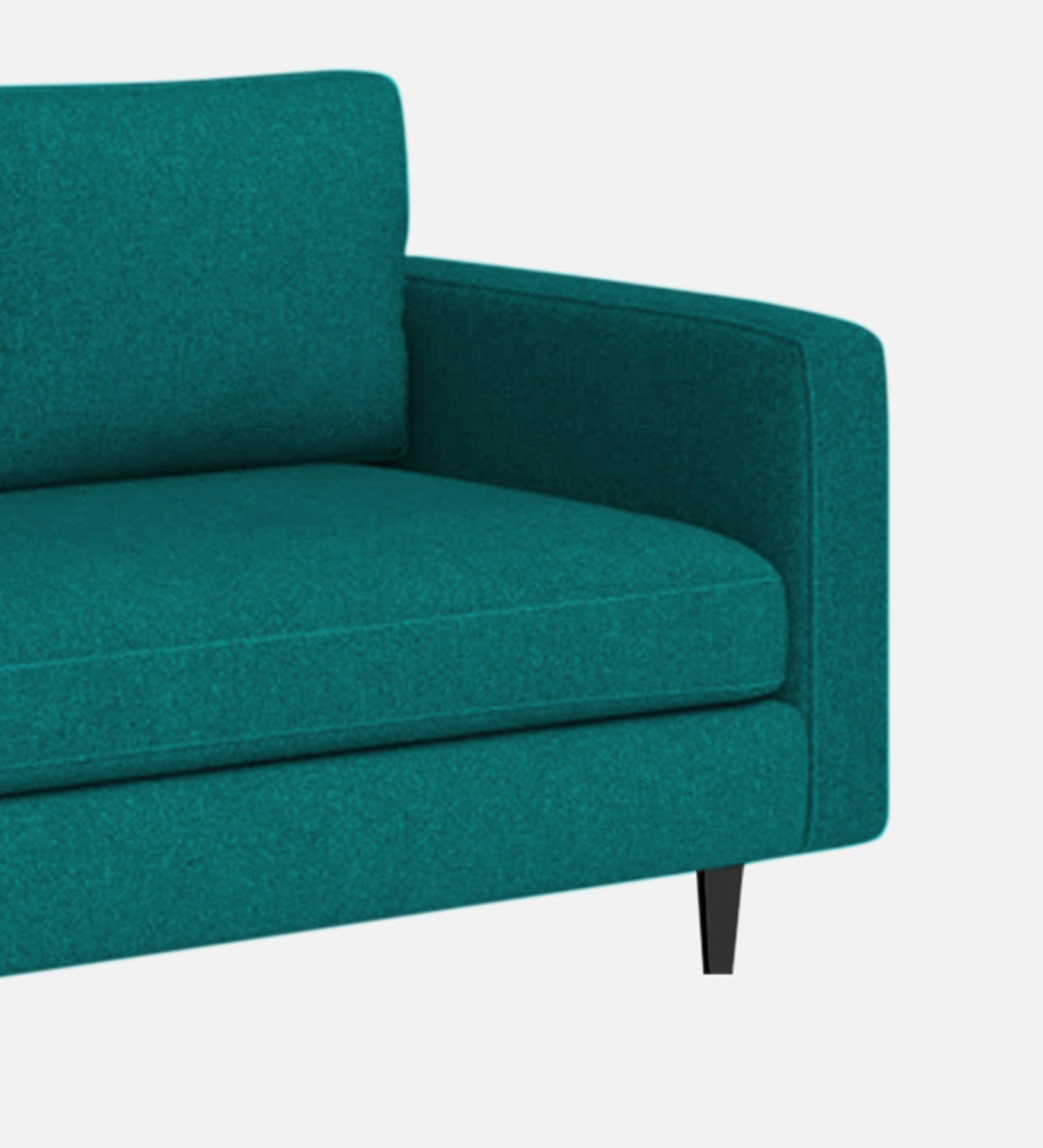 Alitza Fabric LHS Chaise Lounger in Sea Green Colour