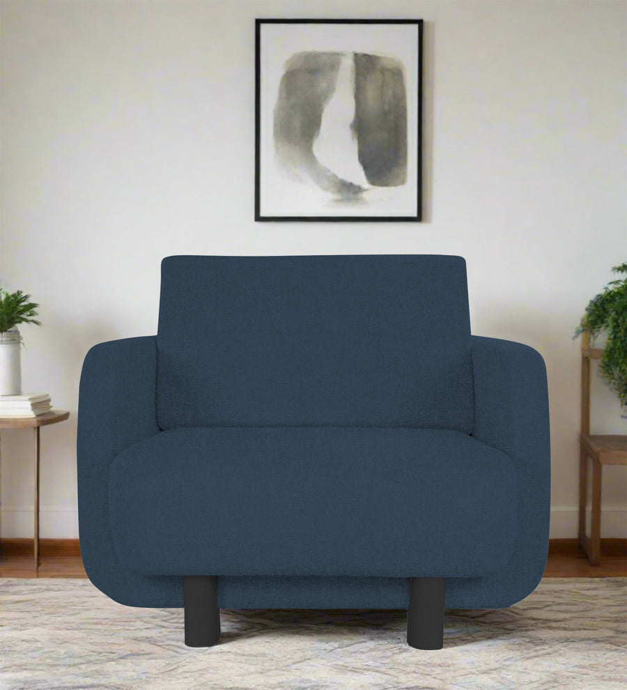 Varu  1 Seater Fabric Sofa - Light Blue by Febonic Living
