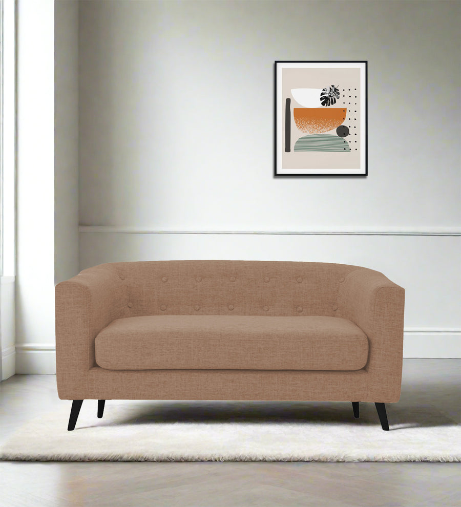 Casper  2 Seater Fabric Sofa - Cosmic Beige by Febonic Living