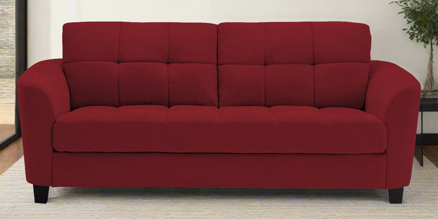 Mulan Fabric 2 Seater Sofa In Chilli Red Colour - Febonic Living
