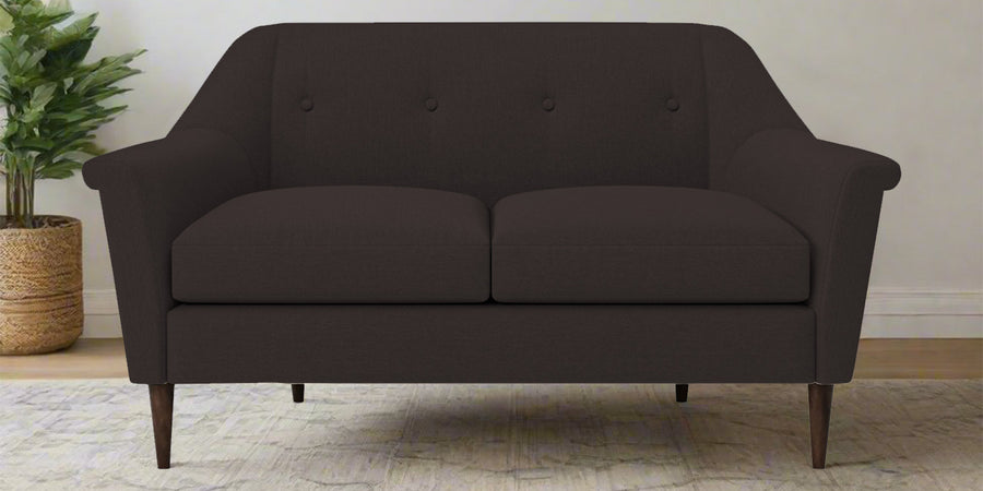 Homer Fabric 2 Seater Sofa In Pebble Brown Colour - Febonic Living