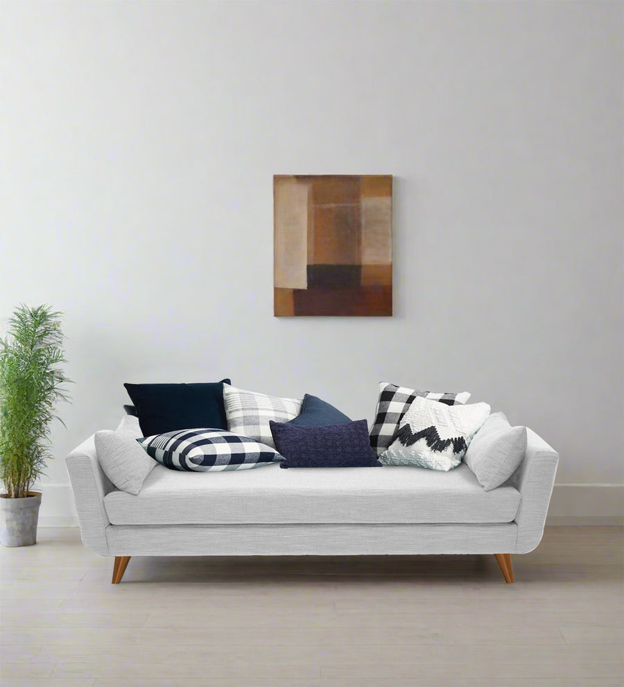 Jasmin Fabric Chaise Lounger - Lit Grey by Febonic Living