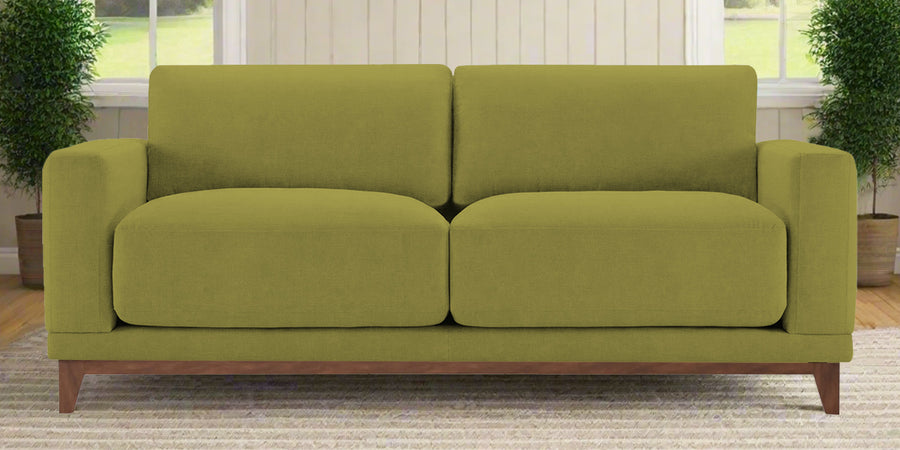 Esha Fabric 2 Seater Sofa In Kelly Green Colour - Febonic Living