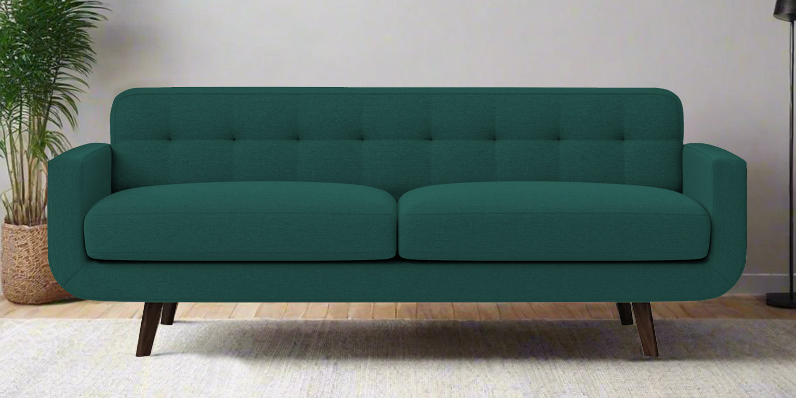 Marsela Fabric 3 Seater Sofa in Sage Green Colour