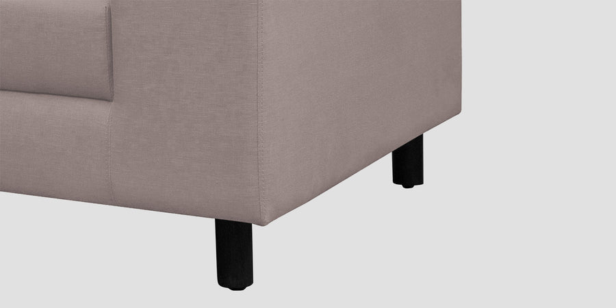 Betty Fabric 6 Seater Lhs Corner Sofa In Almond Beige Colour - Febonic Living