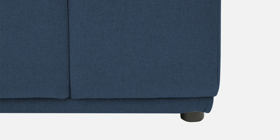 Adam Fabric Rhs Sectional Sofa 3 Ottoman Lounger In Light Blue Colour - Febonic Living