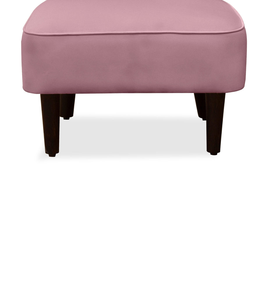 Robby Velvet Slipper Chair In Millennial Pink Colour - Febonic Living