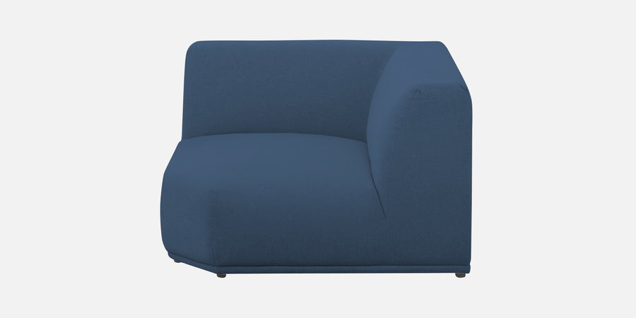 Adam Fabric Rhs Sectional Sofa 3 Ottoman Lounger In Light Blue Colour - Febonic Living
