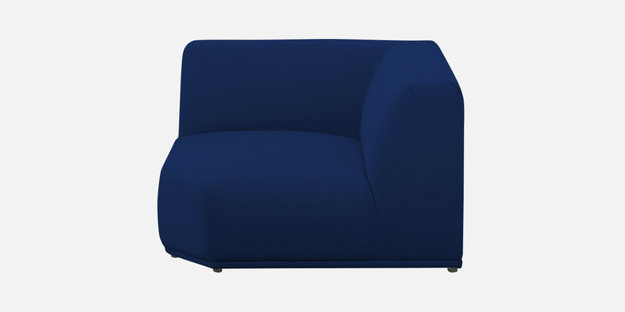 Adam Fabric Rhs Sectional Sofa 3 Ottoman Lounger In Royal Blue Colour - Febonic Living