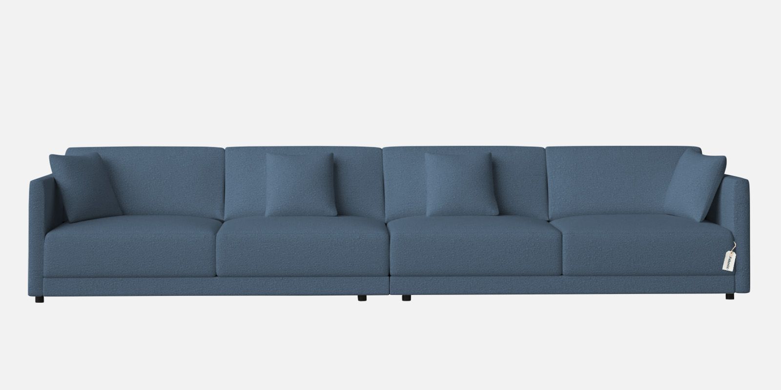 Casso Velvet 4 Seater Sofa in Oxford Blue Colour