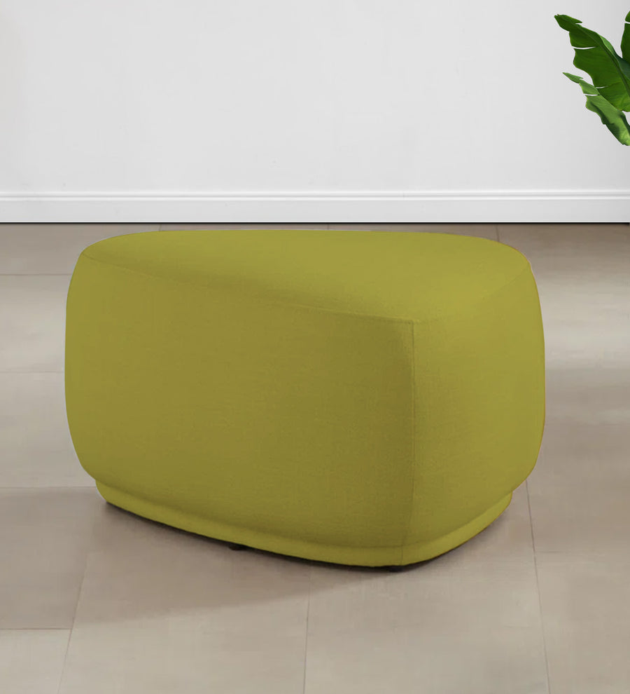 Nona Fabric Pouffe - Parrot Green by Febonic Living