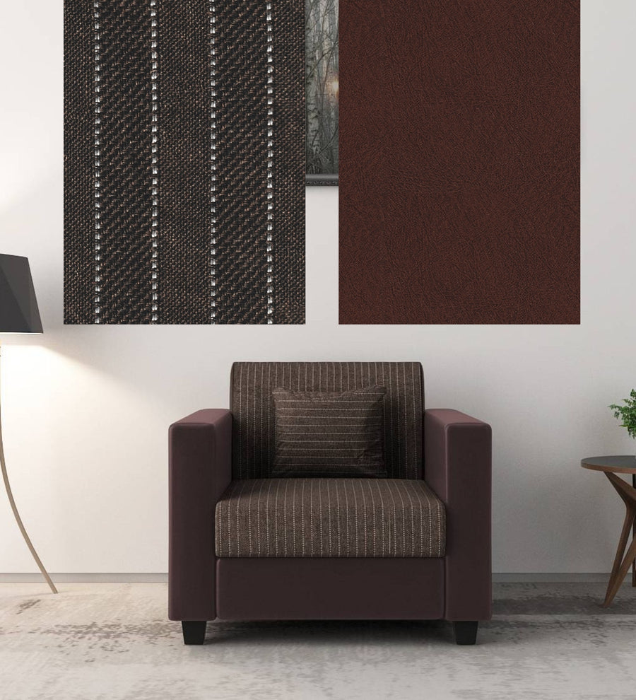 Polycotton Beso Leatherette Lama Brown 8804 Code - Febonic Living