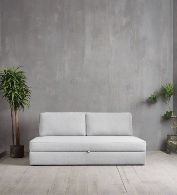 Vito  Day Fabric Bed - Coin Grey