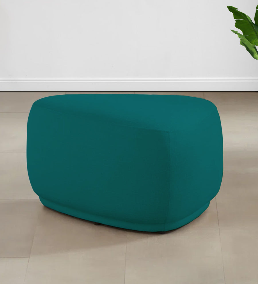 Nona Fabric Pouffe - Sea Green by Febonic Living