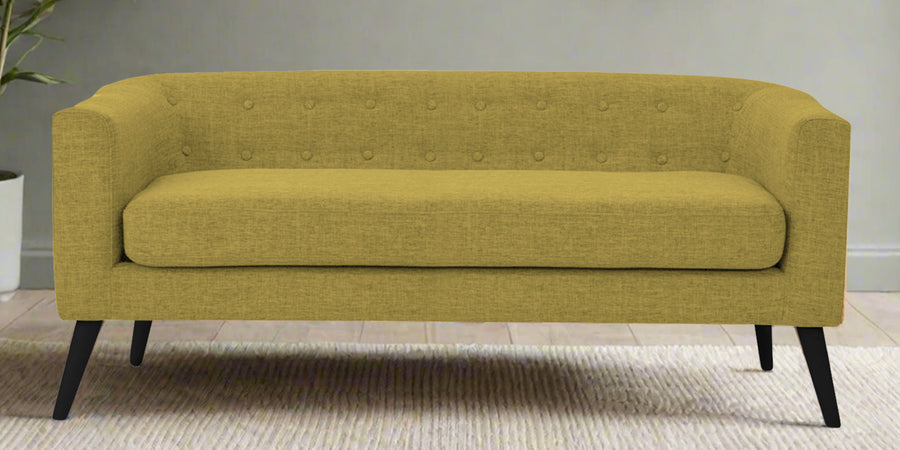 Casper Fabric 3 Seater Sofa In Parrot Green Colour - Febonic Living