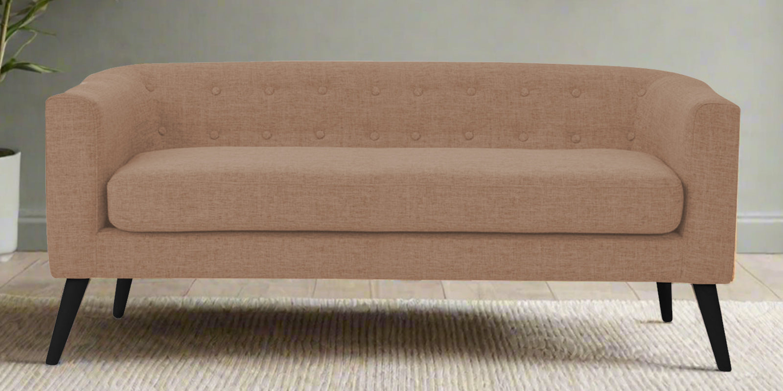 Casper Fabric 3 Seater Sofa in Cosmic Beige Colour